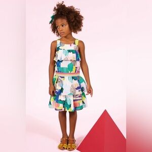 Catimini Color Trends Ruffle Tiered Sundress